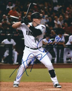 Autographed PETER O'BRIEN 8X10 Arizona Diamondbacks Photo