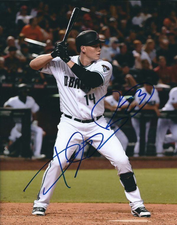 Autographed PETER O'BRIEN 8X10 Arizona Diamondbacks Photo