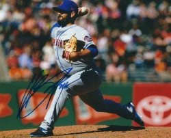 Autographed Chasen Bradford 8X10 New York Mets photo with COA