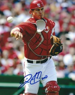Autographed WILSON RAMOS 8X10 Washington Nationals Photo