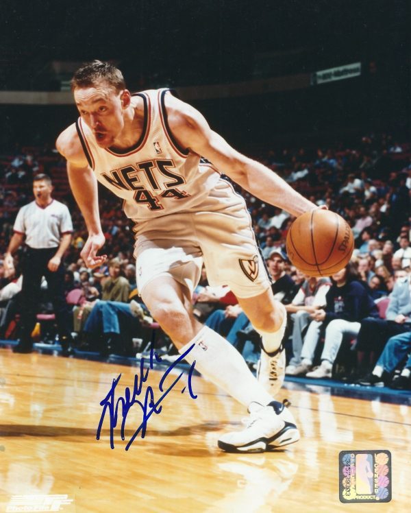 Autographed KEITH VAN HORN 8x10 New Jersey Nets Photo
