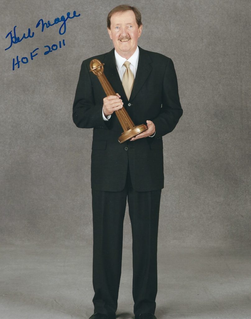 Autographed HERB MAGEE 8X10 HOF photo Main Line Autographs