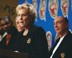 Autographed CATHY RUSH 8X10 Immaculata photo