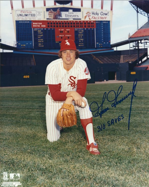 Autographed GOOSE GOSSAGE  8x10 CHICAGO WHITE SOX Photo