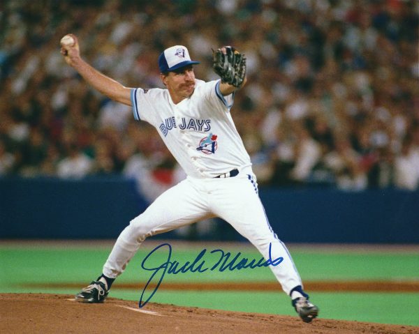 Autographed JACK MORRIS 8X10 Toronto Blue Jays photo