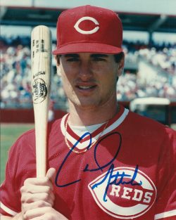 AUTOGRAPHED CHAD MOTTOLA 8x10 Cincinnati Reds Photo