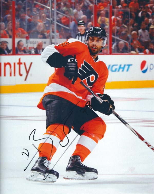 Autographed Pierre-Ãƒâ€°douard Bellemare 8X10 Philadelphia Flyers Photo