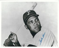 AUTOGRAPHED PANCHO HERRERA  8X10 Philadelphia Phillies Photo
