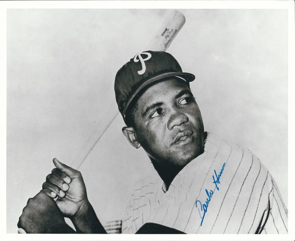 AUTOGRAPHED PANCHO HERRERA  8X10 Philadelphia Phillies Photo