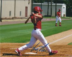 AUTOGRAPHED MICKEY MONIAK 8X10 Philadelphia Phillies Photo