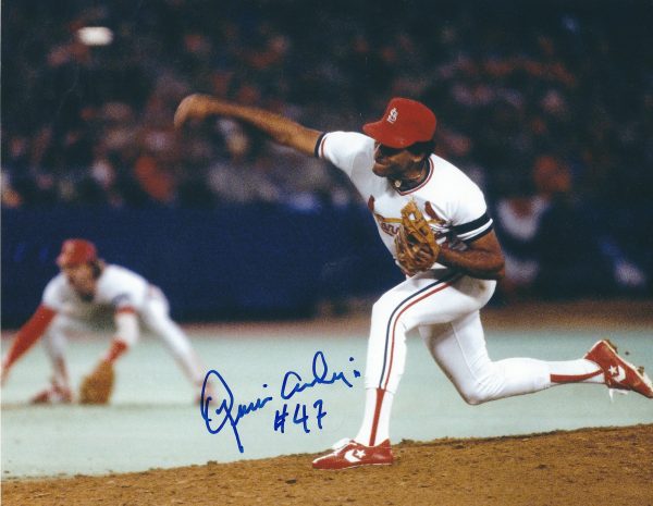 AUTOGRAPHED JOAQUIN ANDUJAR 8X10 St. Louis Cardinals photo