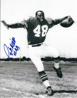 Autographed PETE MILLS 8X10 Buffalo Bills Photo