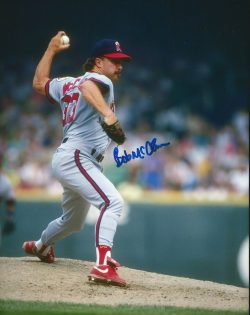 AUTOGRAPHED BOB MCCLURE 8X10 California Angels Photo