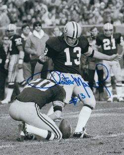 Autographed CHESTER MARCOL 8X10 Green Bay Packers Photo
