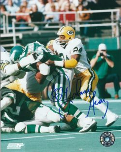 Autographed JOHNNIE GRAY 8X10 Green Bay Packers Photo