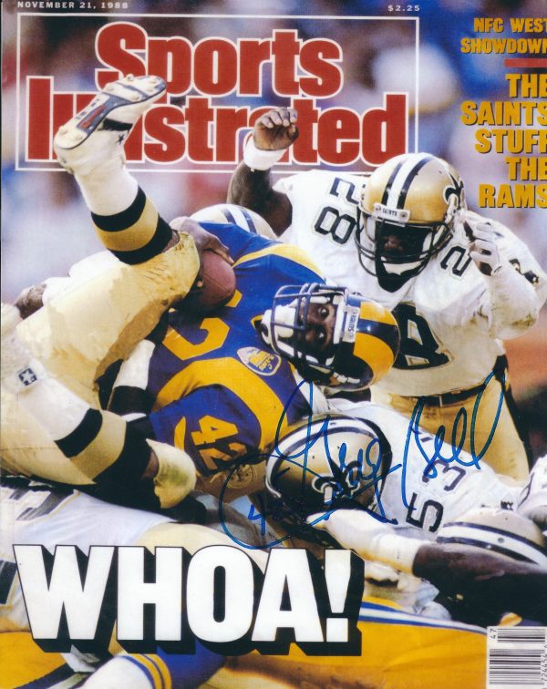 AUTOGRAPHED GREG BELL 8x10 Los Angeles Rams Photo