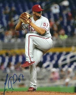 AUTOGRAPHED LUIS GARCIA 8X10 Philadelphia Phillies Photo