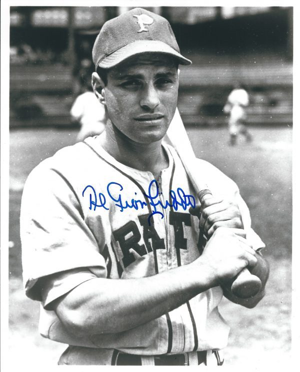 AUTOGRAPHED  photo AL GIONFRIDDO - Pittsburgh Pirates