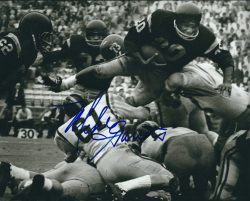 Autographed MIKE GARRETT 8X10 USC photo