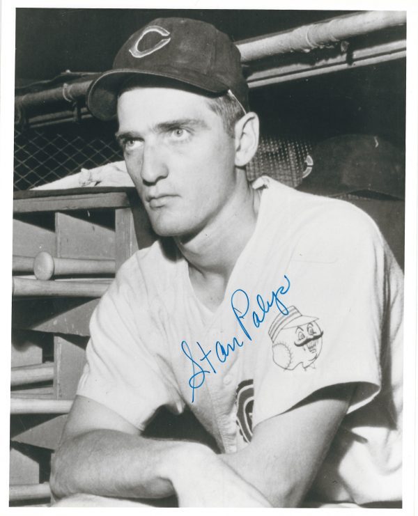 AUTOGRAPHED STAN PALYS 8X10 Cincinnati Reds Photo