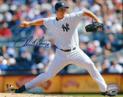 AUTOGRAPHED ADAM WARREN  8X10 NEW YORK YANKEES photo