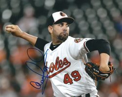AUTOGRAPHED GABRIEL YNOA 8X10 Baltimore Orioles Photo