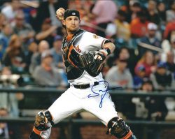 AUTOGRAPHED CALEB JOSEPH 8X10 Baltimore Orioles Photo