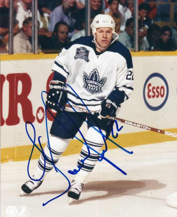Autographed IGOR KOROLEV 8X10 Maple Leafs  photo
