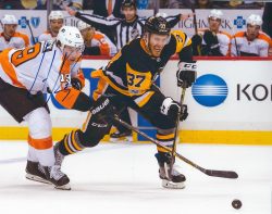 Autographed CARTER ROWNEY 8x10 Pittsburgh Penguins Photo