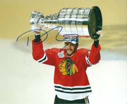 Autographed TREVOR VAN RIEMSDYK 8X10 Chicago Blackhawks Photo
