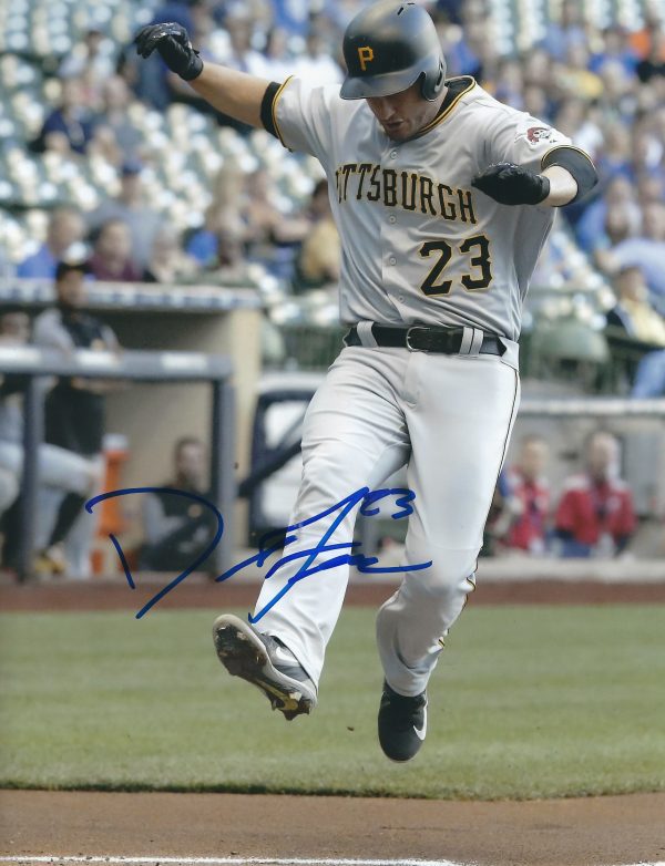Autographed DAVID FREESE 8X10 Pittsburgh Pirates Photo