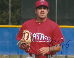 AUTOGRAPHED JOJO ROMERO 8X10 Philadelphia Phillies Photo