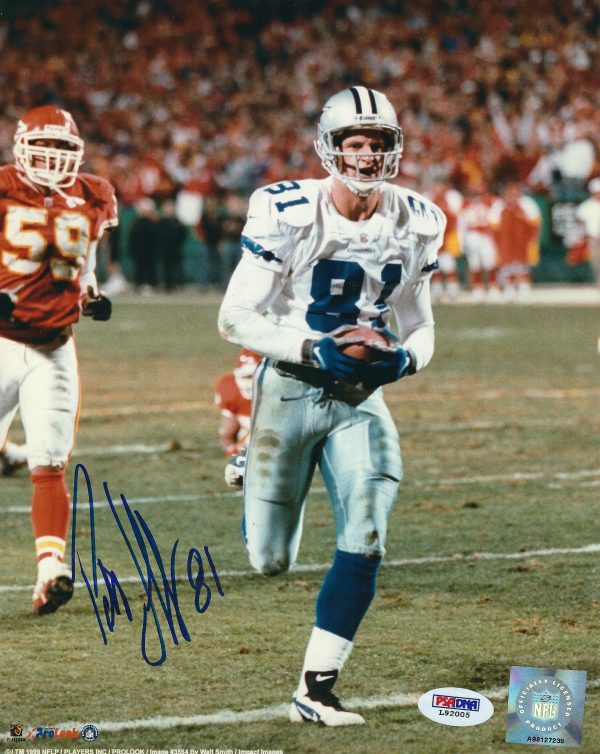 Autographed PATRICK JEFFERS 8X10 Dallas Cowboys Photo PSA/DNA