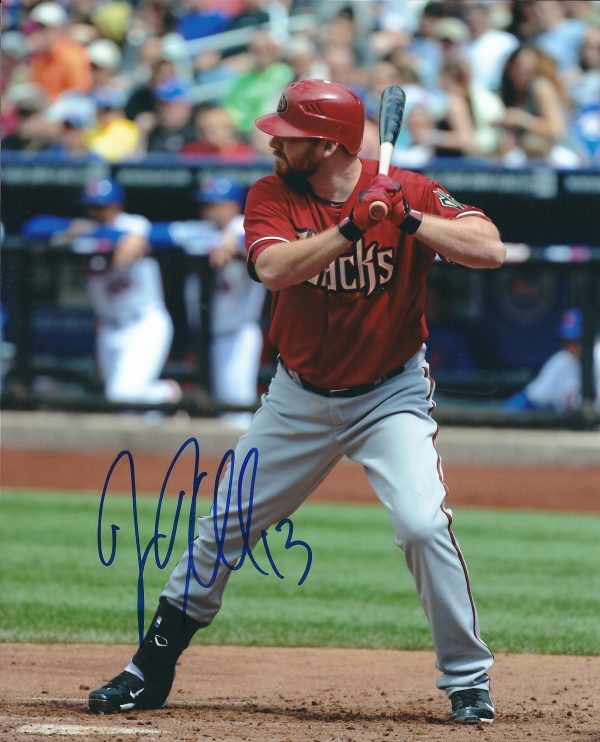 Autographed JASON KUBEL 8X10 Arizona Diamondbacks Photo