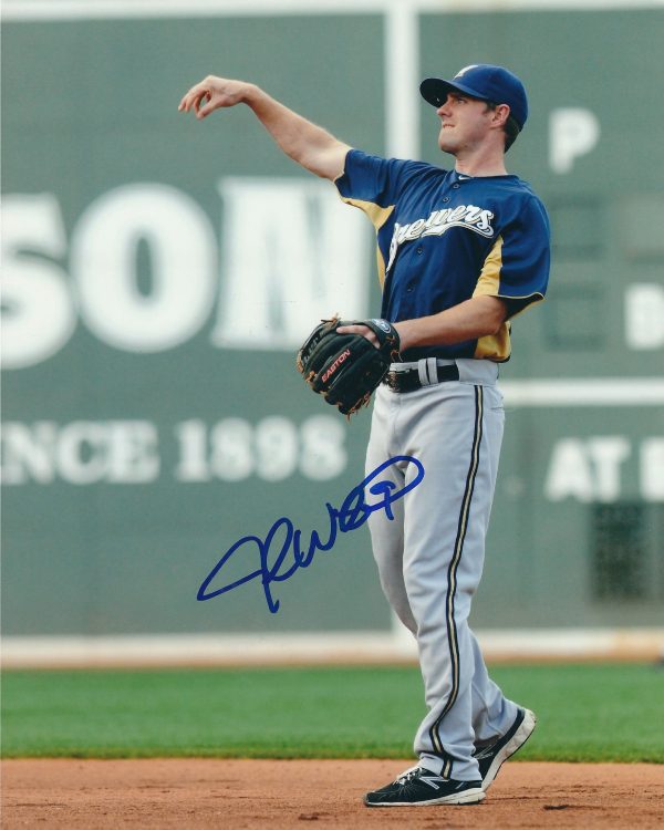 AUTOGRAPHED JOSH WILSON 8X10 photo  Milwaukee Brewers