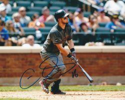 Autographed CHRIS OWINGS 8X10 Arizona Diamondbacks Photo