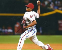 AUTOGRAPHED EDUBRAY RAMOS 8X10 Philadelphia Phillies Photo