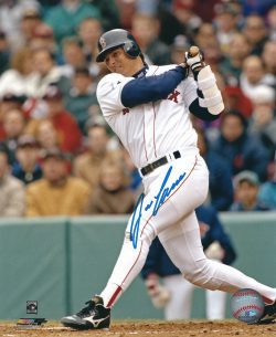 AUTOGRAPHED JOSE CANSECO 8X10 Boston Red Sox photo