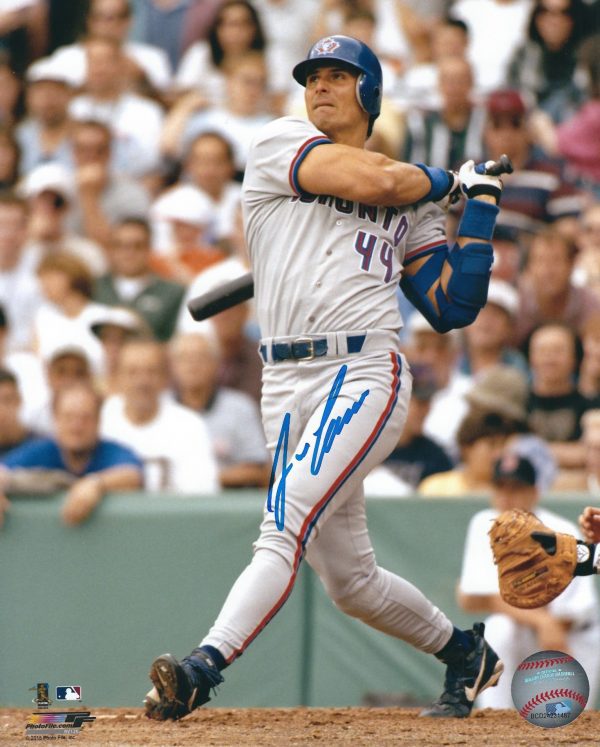 AUTOGRAPHED JOSE CANSECO  8X10 Toronto Blue Jays Photo