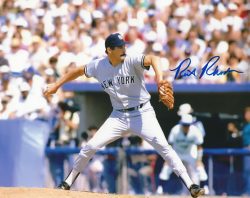 AUTOGRAPHED RICK RHODEN 8x10 New York Yankees Photo
