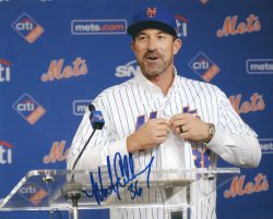 Autographed MICKEY CALLAWAY 8X10 New York Mets photo