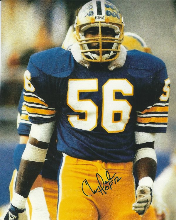 Autographed CHRIS DOLEMAN 8X10 Pitt Panthers Photo