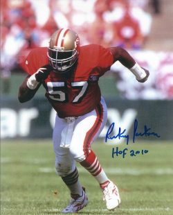 Autographed RICKEY JACKSON 8X10 San Francisco 49'ers Photo