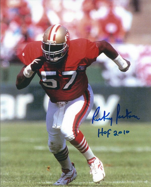Autographed RICKEY JACKSON 8X10 San Francisco 49'ers Photo