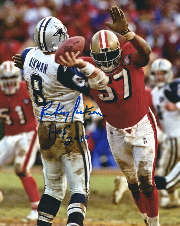 Autographed RICKEY JACKSON 8X10 San Francisco 49'ers Photo