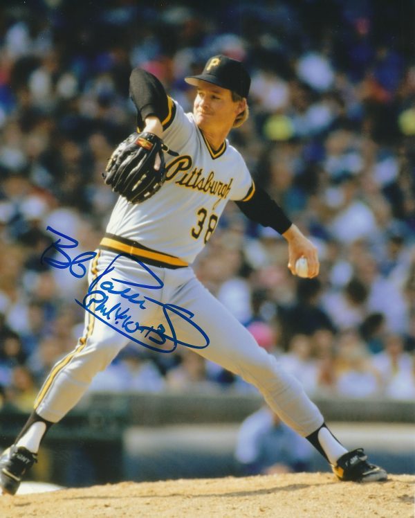 Autographed BOB PATTERSON 8X10 Pittsburgh Pirates Photo