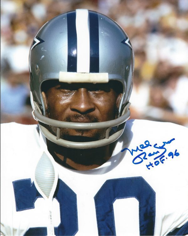 Autographed MEL RENFRO  8x10 Dallas Cowboys Photo