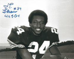 Autographed J.T. THOMAS 8X10 Pittsburgh Steelers Photo