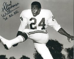 Autographed FRED "THE HAMMER" WILLIAMSON 8X10 Kansas City Chiefs Photo