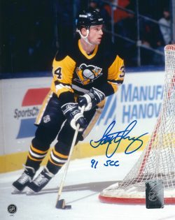 Autographed SCOTT YOUNG 8x10 Pittsburgh Penguins Photo